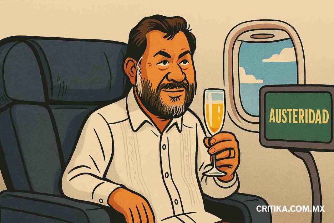 Noronãa y su viaje a Medio Oriente: el discurso de la austeridad en primera clase.