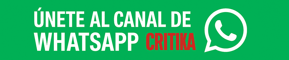 Únete al canal de WhatsApp de CRITIKA: noticias sin censura, análisis y caricatura política en tiempo real