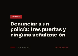 Denunciar a un policía: tres puertas y ninguna señalización Portada de Critika: Denunciar a un policía: tres puertas y ninguna señalización · categoría Derechos