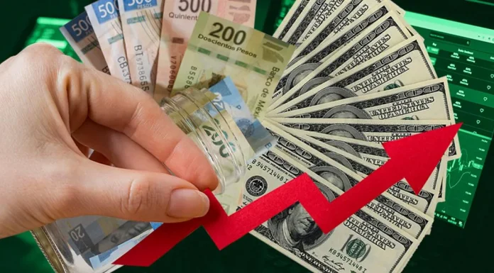 Peso mexicano se mantiene por encima de 17 ante posible alza de la Fed Peso mexicano se mantiene por encima de 17 ante posible alza de la Fed