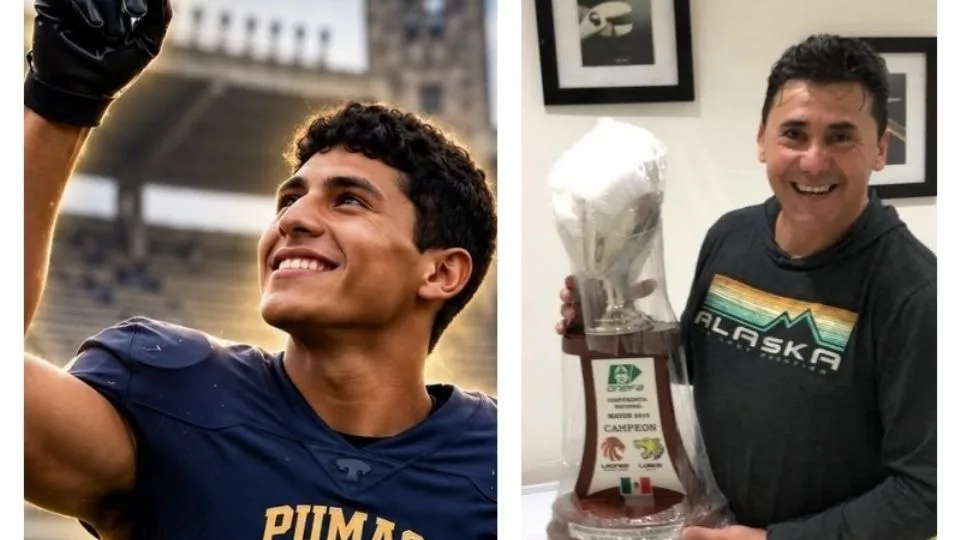 Jesús Apache Medina, exjugador de futbol americano de la UNAM