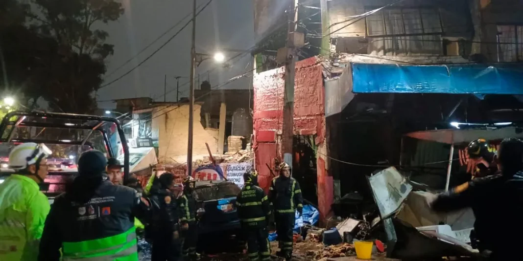 Explosión de gas en Álvaro Obregón: un muerto y 11 heridos