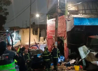 Explosión de gas en Álvaro Obregón: un muerto y 11 heridos Explosión de gas en Álvaro Obregón: un muerto y 11 heridos