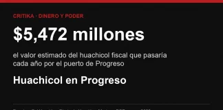 Huachicol fiscal en Progreso: 228 millones de litros al año, 2 mil millones de pesos evadidos y ningún importador con nombre Huachicol fiscal en el puerto de Progreso, Yucatán: valor estimado de 5,472 millones de pesos al año
