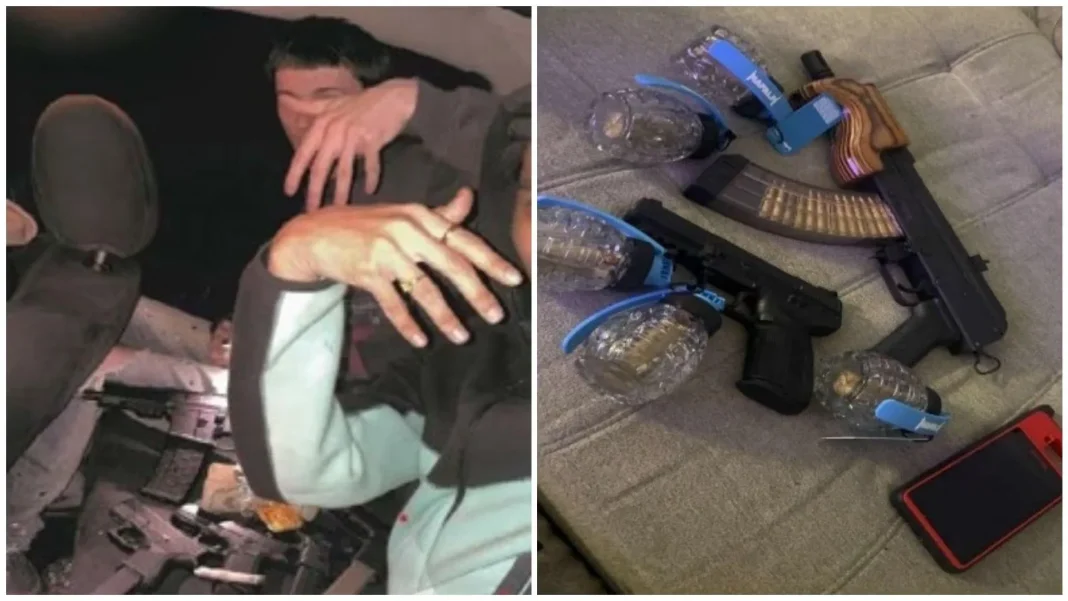 Armas y cargadores que adolescentes de Phoenix exhiben en redes, según la investigación del NYT
