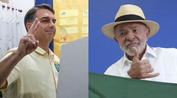 Brasil a 13 días del balotaje: cuatro de cinco encuestas dan ventaja a Flávio Bolsonaro y el primer debate se canceló Flávio Bolsonaro y Lula da Silva, candidatos a la segunda vuelta presidencial de Brasil
